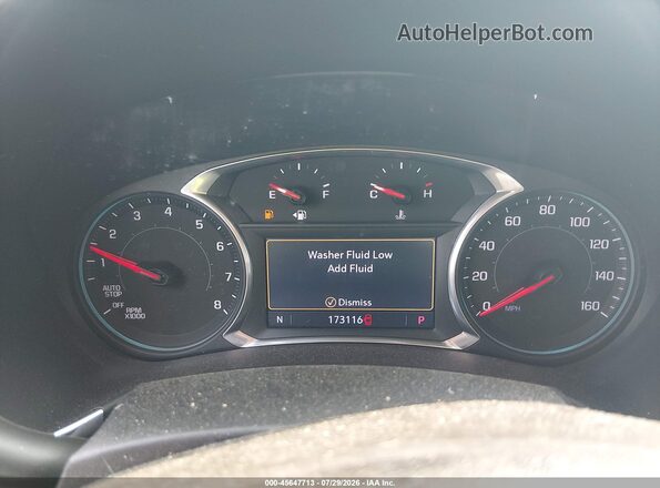 2GNAXLEX7K6104705 2019 CHEVROLET EQUINOX White Widok tylnych siedzeń