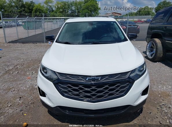 2GNAXLEX7K6104705 2019 CHEVROLET EQUINOX White Widok zestawu wskaźników