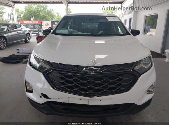 2GNAXLEX7L6130156 2020 CHEVROLET EQUINOX Белый Вид щитка приборов