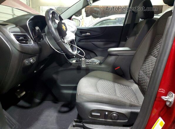 2GNAXLEXXL6157030 2020 CHEVROLET EQUINOX Темно-бордовый Вид салона спереди