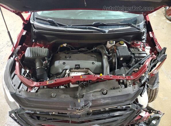 2GNAXLEXXL6157030 2020 CHEVROLET EQUINOX Темно-бордовый Вид подкапотного пространства