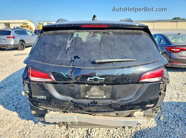 2GNAXMEV0N6154645 2022 CHEVROLET EQUINOX Black Widok z tyłu