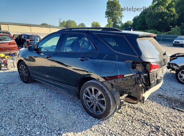 2GNAXMEV0N6154645 2022 CHEVROLET EQUINOX Black Tył lewy