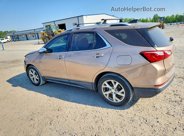 2GNAXMEV2J6246947 2018 CHEVROLET EQUINOX Желто-коричневый Задняя левая четверть