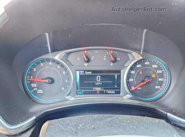 2GNAXMEV2J6246947 2018 CHEVROLET EQUINOX Желто-коричневый Вид щитка приборов
