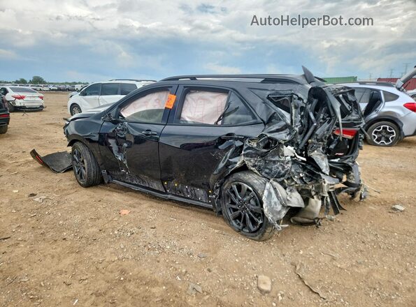 2GNAXMEV3N6148936 2022 CHEVROLET EQUINOX Black უკანა მარცხენა