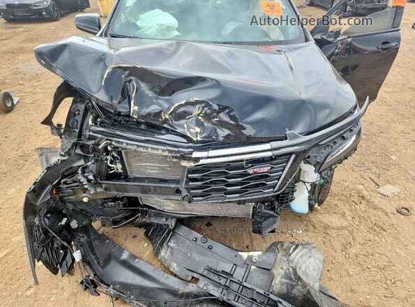 2GNAXMEV3N6148936 2022 CHEVROLET EQUINOX Black უკანა სალონის ხედი