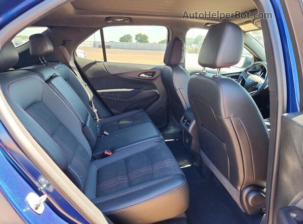2GNAXMEV6N6136697 2022 CHEVROLET EQUINOX Blue Вид задньої частини салону