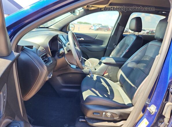 2GNAXMEV6N6136697 2022 CHEVROLET EQUINOX Blue Вид салону спереду