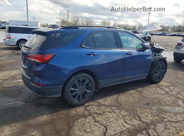 2GNAXMEV9N6130148 2022 CHEVROLET EQUINOX Blue Задня права чверть