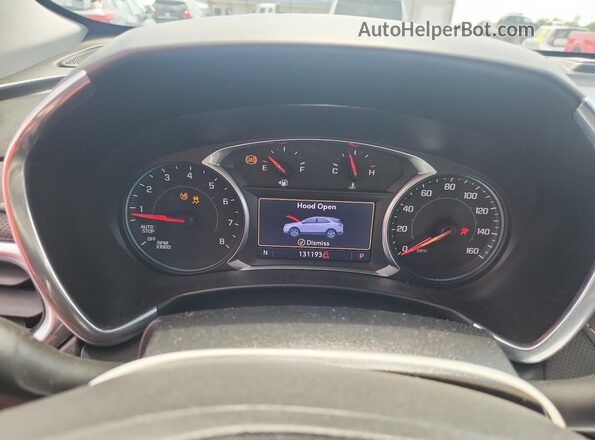 2GNAXNEV5L6164428 2020 CHEVROLET EQUINOX Black Vista del cuadro de instrumentos