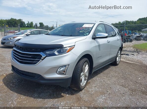 2GNAXPEX8K6174821 2019 CHEVROLET EQUINOX Серебряный Передняя левая четверть