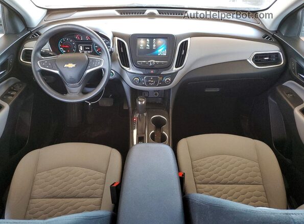 2GNAXREV6J6317192 2018 CHEVROLET EQUINOX Белый Вид панели приборов