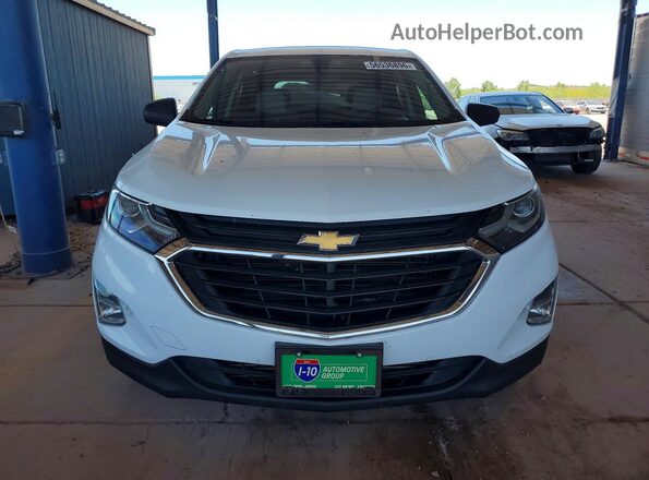 2GNAXREV6J6317192 2018 CHEVROLET EQUINOX Белый Вид спереди