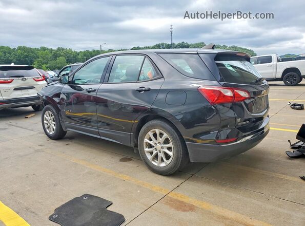 2GNAXREV6J6325485 2018 CHEVROLET EQUINOX Black Задня ліва чверть