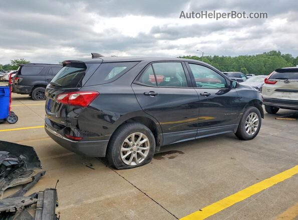 2GNAXREV6J6325485 2018 CHEVROLET EQUINOX Black Задня права чверть