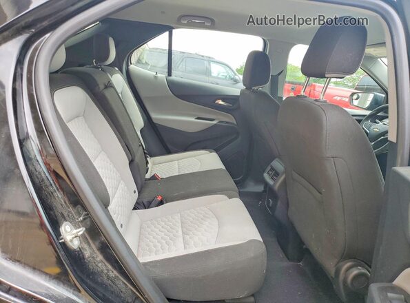 2GNAXREV6J6325485 2018 CHEVROLET EQUINOX Black Вид задньої частини салону