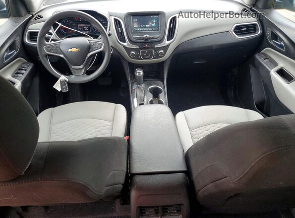 2GNAXREV6J6325485 2018 CHEVROLET EQUINOX Black Вид панелі приладів