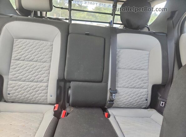 2GNAXREV8J6133310 2018 CHEVROLET EQUINOX Gray უკანა სავარძლების ხედი