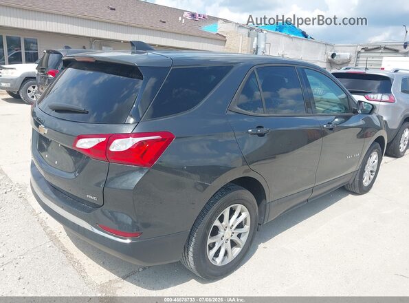 2GNAXREVXJ6288036 2018 CHEVROLET EQUINOX Серый Задняя правая четверть