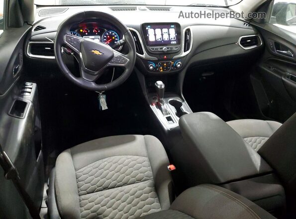 2GNAXSEV0J6106660 2018 CHEVROLET EQUINOX Black წინა პანელის ხედი