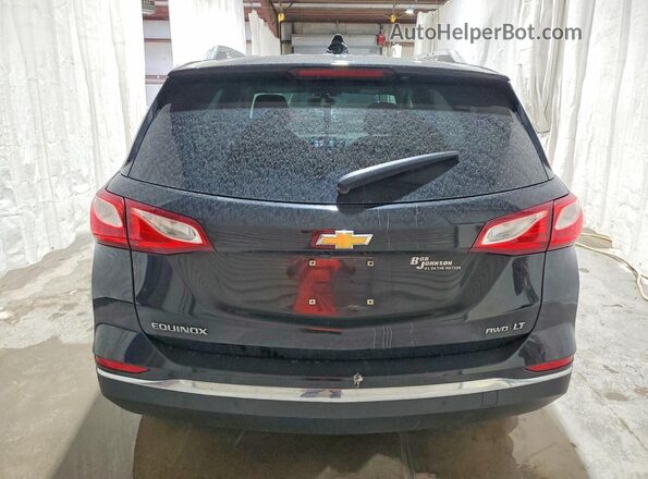 2GNAXSEV0J6106660 2018 CHEVROLET EQUINOX Black უკანა ხედი