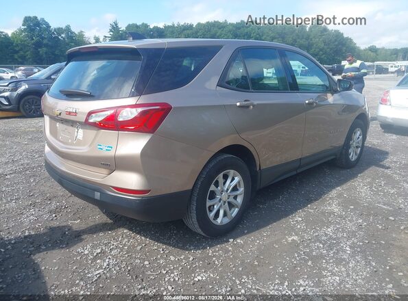 2GNAXSEV0K6181392 2019 CHEVROLET EQUINOX Золотой Задняя правая четверть