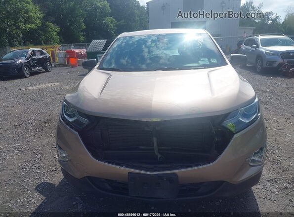 2GNAXSEV0K6181392 2019 CHEVROLET EQUINOX Золотой Вид щитка приборов