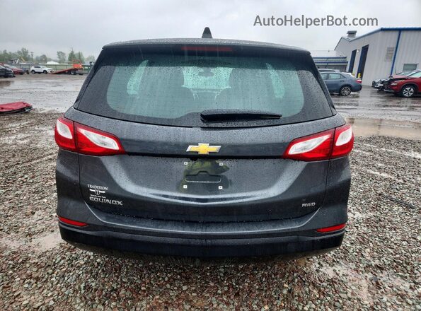 2GNAXSEV0M6125035 2021 CHEVROLET EQUINOX Gray Vista trasera