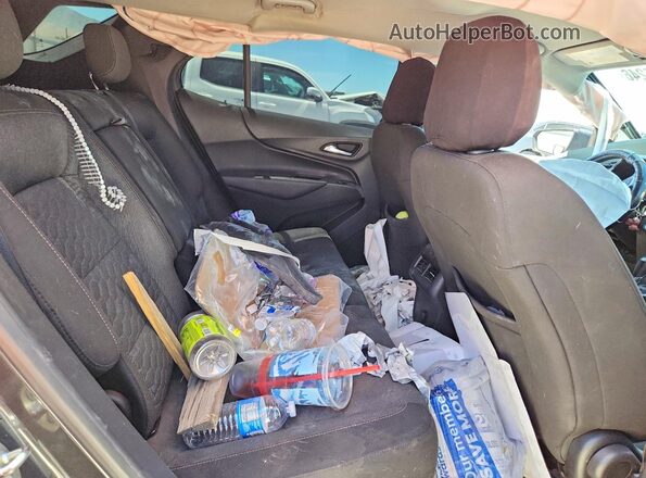 2GNAXSEV1J6233496 2018 CHEVROLET EQUINOX Charcoal Rear seats view