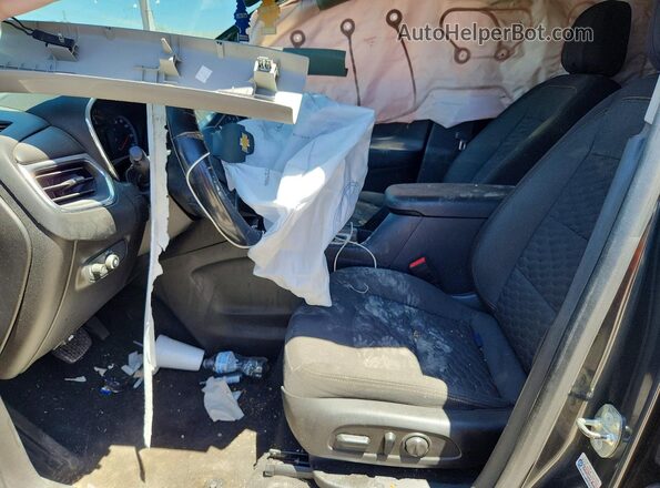 2GNAXSEV1J6233496 2018 CHEVROLET EQUINOX Charcoal Front interior view