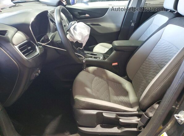 2GNAXSEV1L6228205 2020 CHEVROLET EQUINOX Charcoal Вид салону спереду