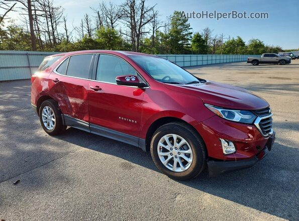 2GNAXSEV2J6220935 2018 CHEVROLET EQUINOX Red Przód prawy