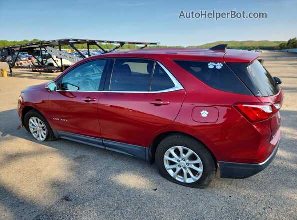 2GNAXSEV2J6220935 2018 CHEVROLET EQUINOX Red Tył lewy