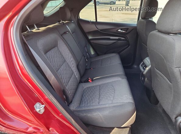 2GNAXSEV2J6220935 2018 CHEVROLET EQUINOX Red Widok wnętrza z tyłu