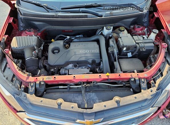 2GNAXSEV2J6220935 2018 CHEVROLET EQUINOX Red Widok komory silnika