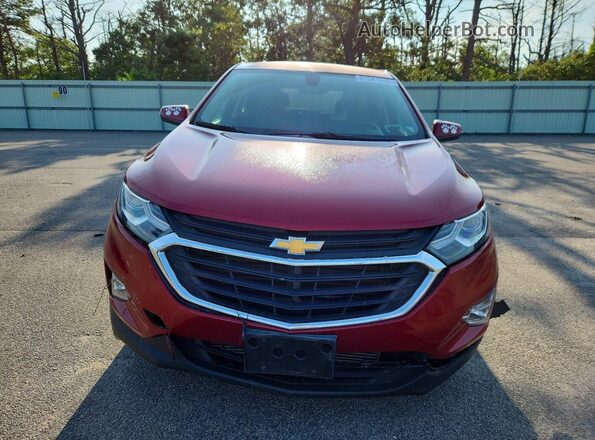 2GNAXSEV2J6220935 2018 CHEVROLET EQUINOX Red Widok z przodu