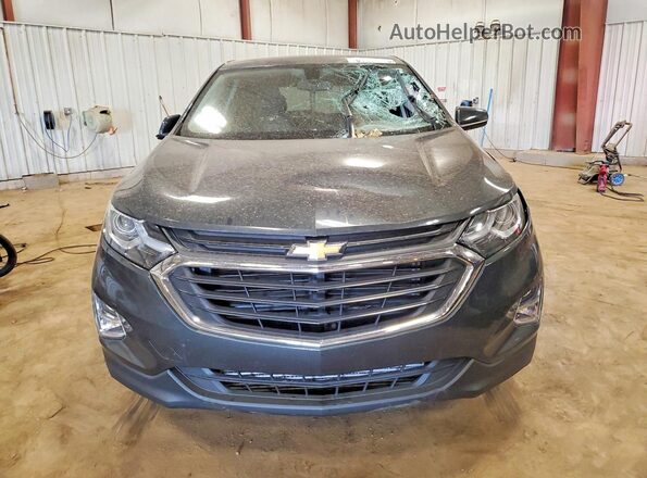 2GNAXSEV2J6255734 2018 CHEVROLET EQUINOX Gray წინა ხედი