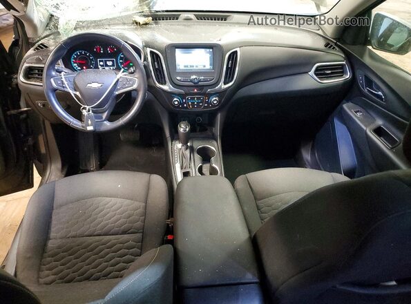 2GNAXSEV2J6255734 2018 CHEVROLET EQUINOX Gray წინა პანელის ხედი