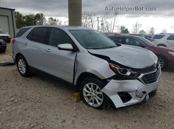 2GNAXSEV2J6330979 2018 CHEVROLET EQUINOX Серебряный Передняя правая четверть