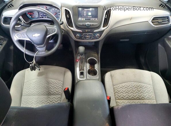 2GNAXSEV2N6130478 2022 CHEVROLET EQUINOX Черный Вид панели приборов