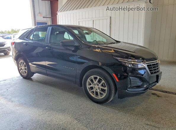2GNAXSEV2N6130478 2022 CHEVROLET EQUINOX Черный Передняя правая четверть