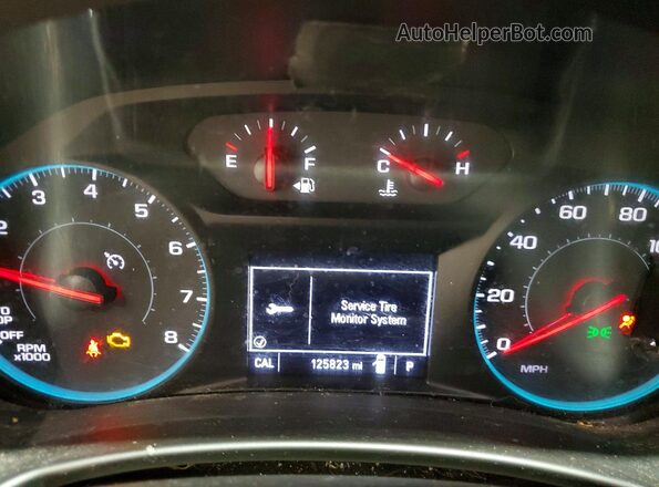 2GNAXSEV3J6310482 2018 CHEVROLET EQUINOX Burgundy Instrument cluster view