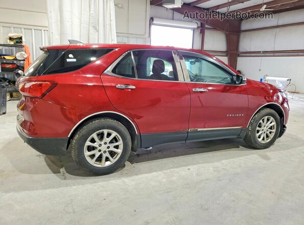 2GNAXSEV3J6310482 2018 CHEVROLET EQUINOX Burgundy Rear right