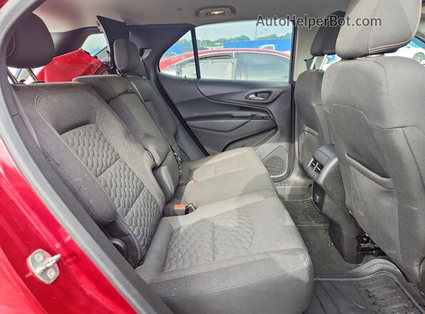 2GNAXSEV3J6326469 2018 CHEVROLET EQUINOX Red Widok tylnych siedzeń