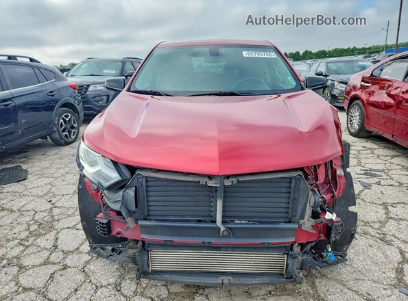2GNAXSEV3J6326469 2018 CHEVROLET EQUINOX Red Widok z przodu