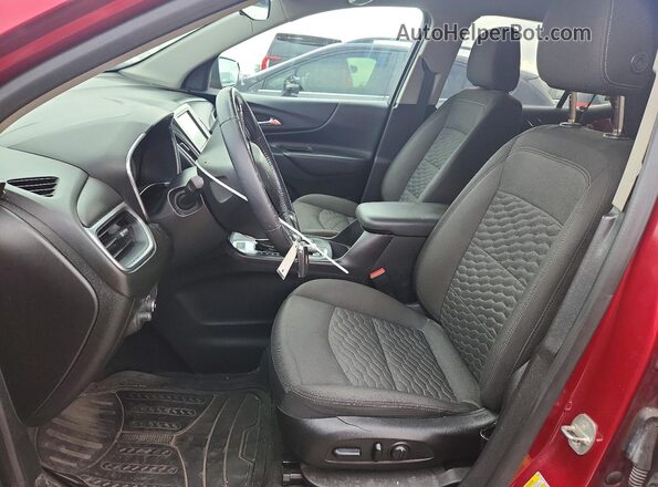 2GNAXSEV3J6326469 2018 CHEVROLET EQUINOX Red Widok wnętrza z przodu
