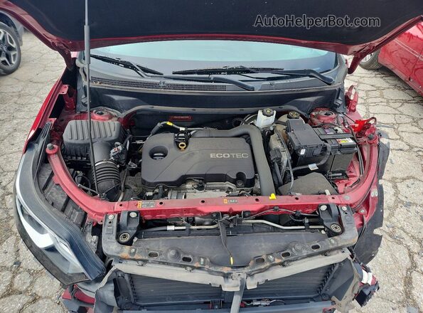 2GNAXSEV3J6326469 2018 CHEVROLET EQUINOX Red Widok wnętrza z tyłu
