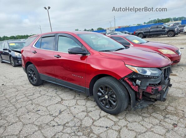 2GNAXSEV3J6326469 2018 CHEVROLET EQUINOX Red Przód prawy