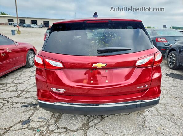 2GNAXSEV3J6326469 2018 CHEVROLET EQUINOX Red Widok z tyłu